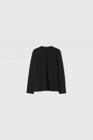 MEDAL LONG SLEEVE TEE - FULL BLACK