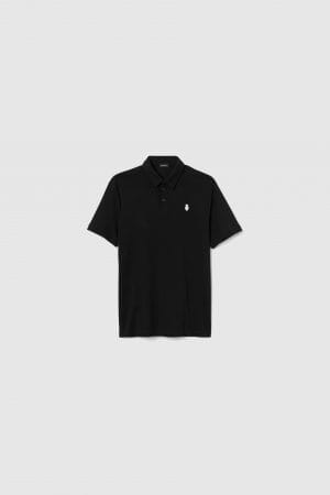 POLO TEE - BLACK