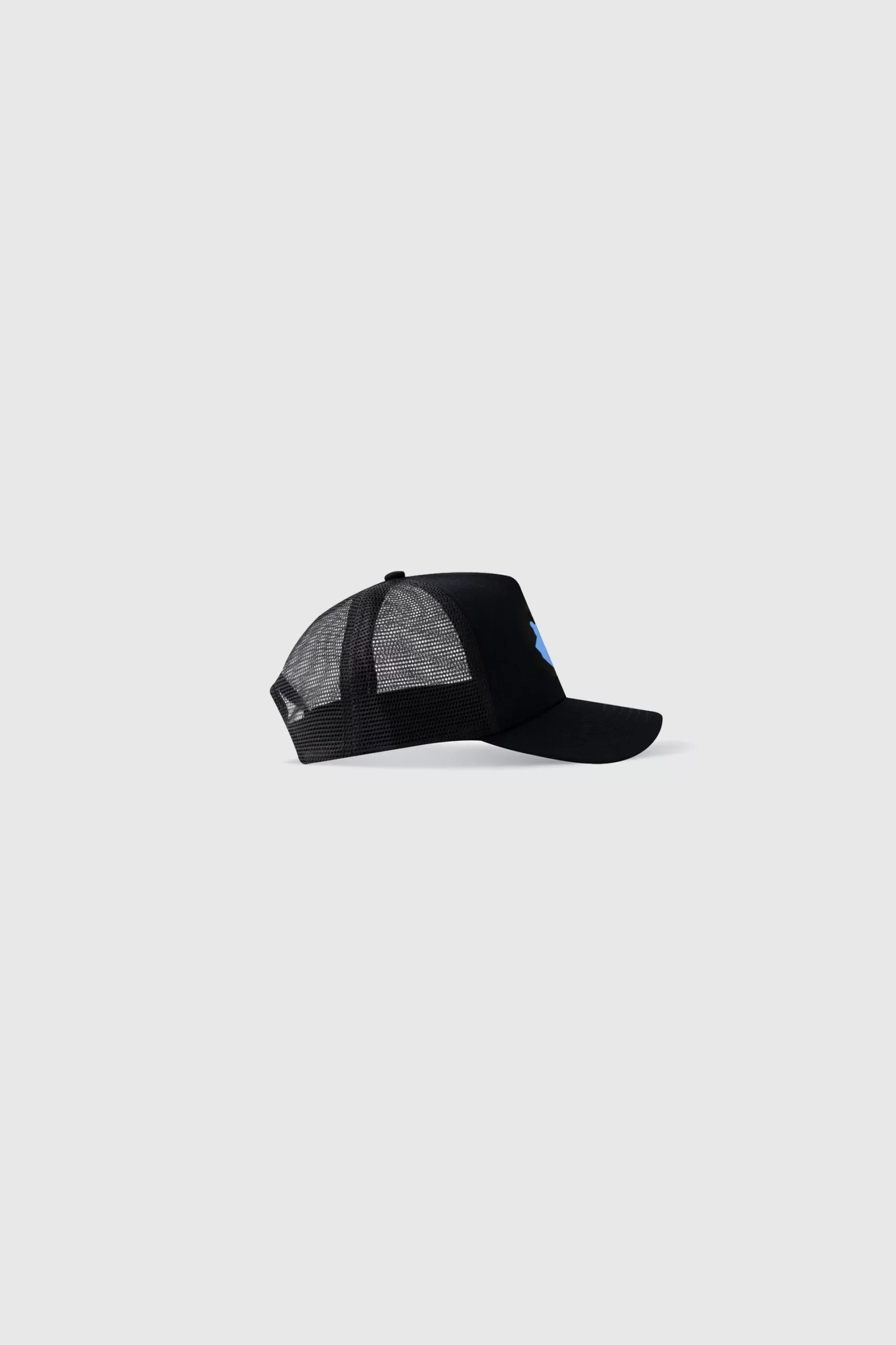 MEDAL CAP BLACK BLUE NOV SIDE