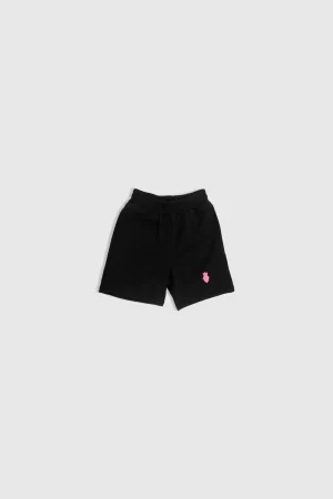 MEDAL SHORTS - PINK BLACK