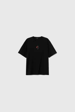 MEDAL LOVERS OVERSIZED TEE - BLACK
