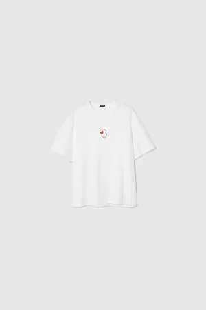 MEDAL LOVERS OVERSIZED TEE - WHITE
