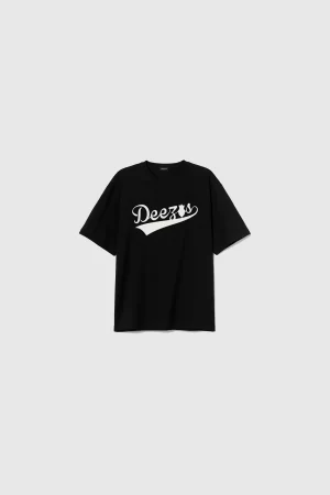 DEEZUS BASEBALL TEE - BLACK