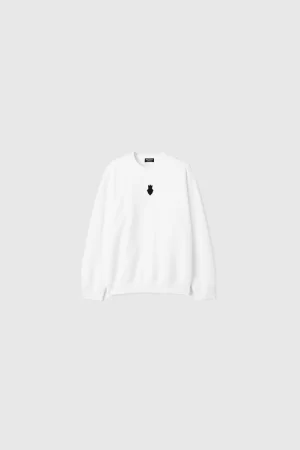MEDAL SWEATER - WHITE