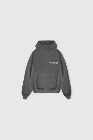 MADE NOT BORN HOODIE - GREY