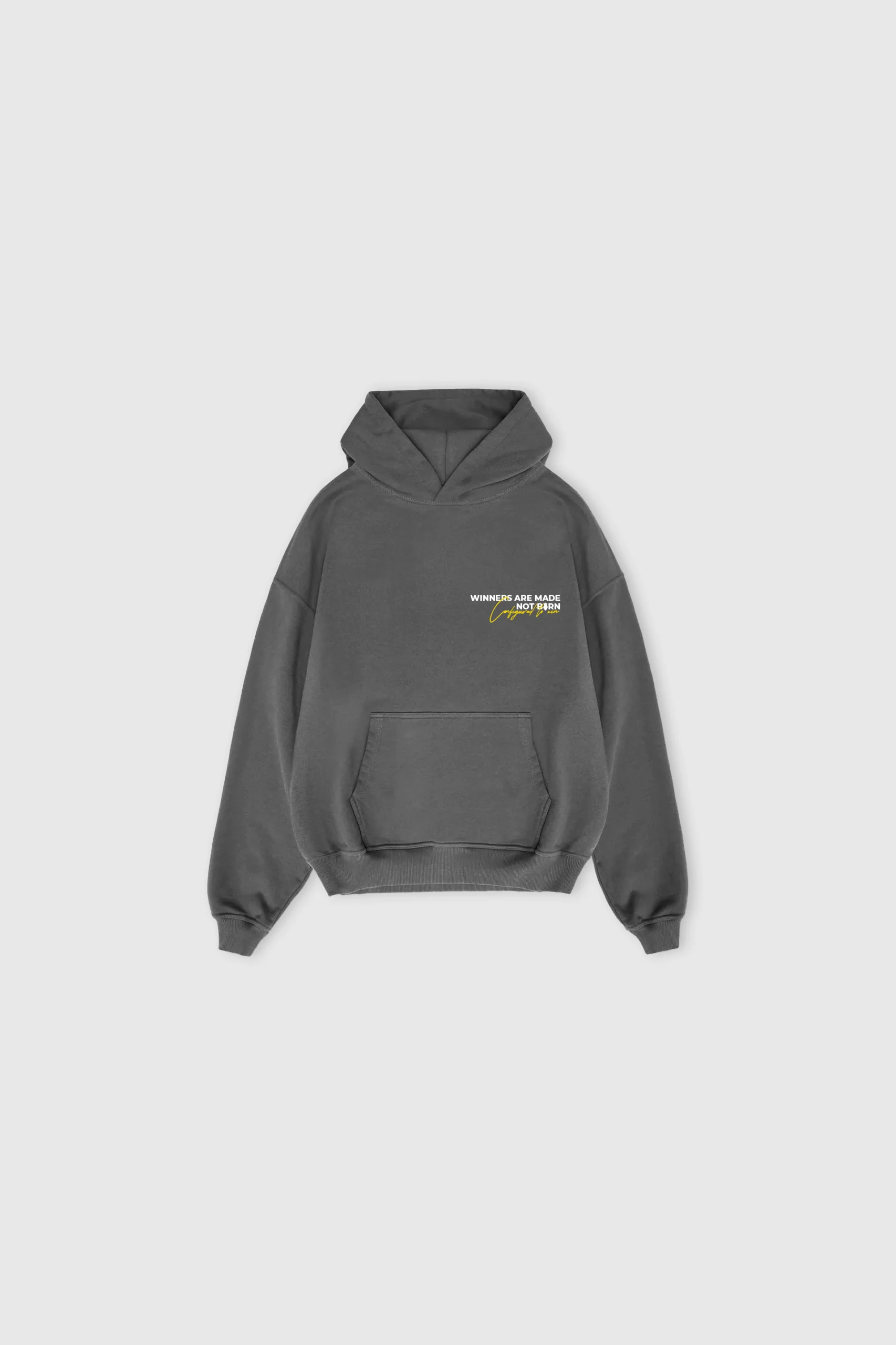 MADE NOT BORN - Hoodie - Grey