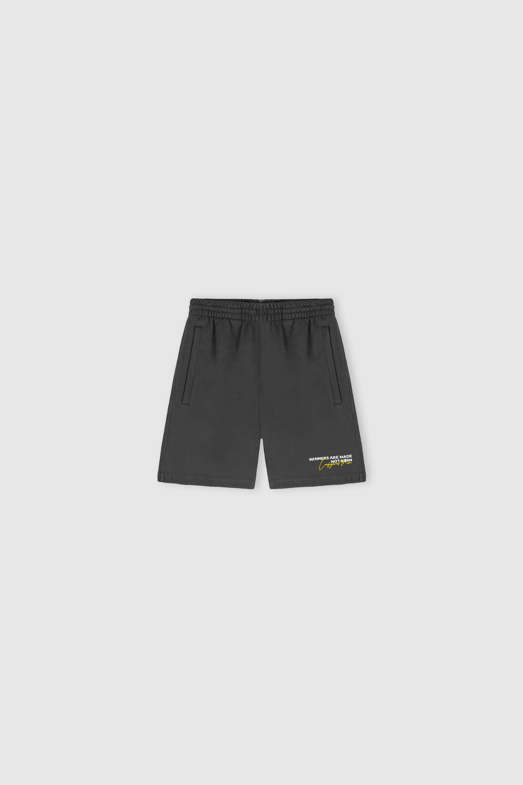 MADE NOT BORN - SHORTS - Grey
