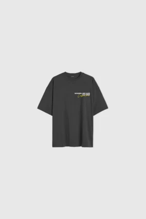 MADE NOT BORN TEE - GREY