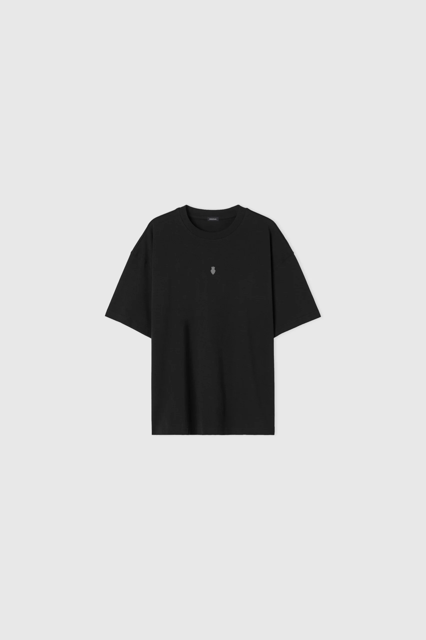 MEDAL TEE - GREY BLACK