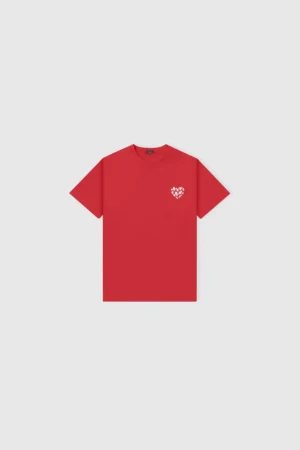 HEART TEE - RED