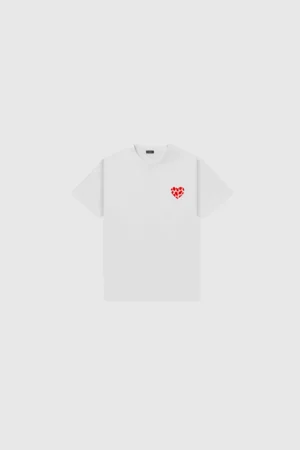 HEART TEE - WHITE