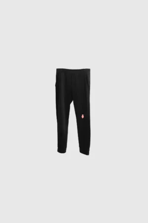 MEDAL PINK OCTOBER SWEATPANTS - BLACK