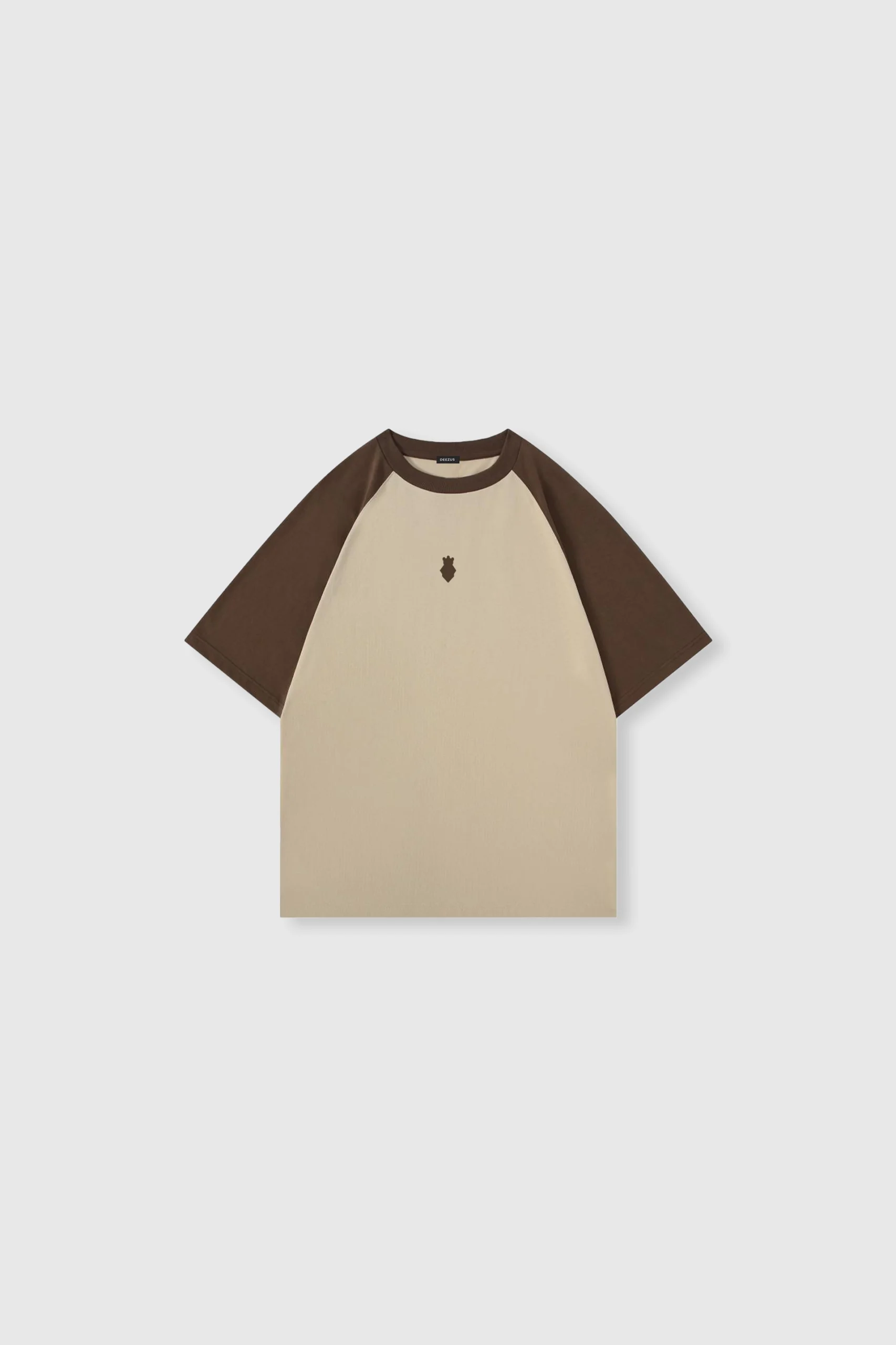 Medal Baseball tee - Brown